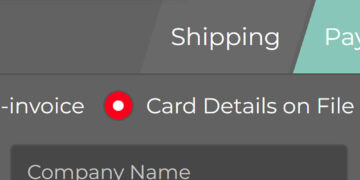 Card Details On File