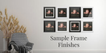 Sample Frame Finishes